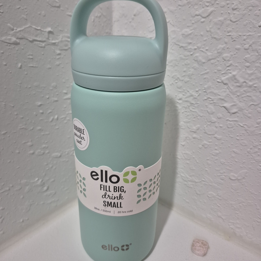 SOLD!!!Ello Mint Green Insulated Bottle